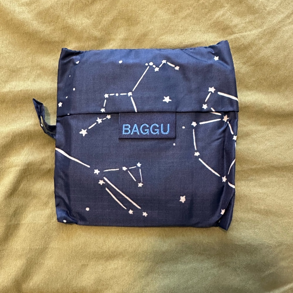 NEW BAGGU Constellation Midnight Standard Reusable Bag